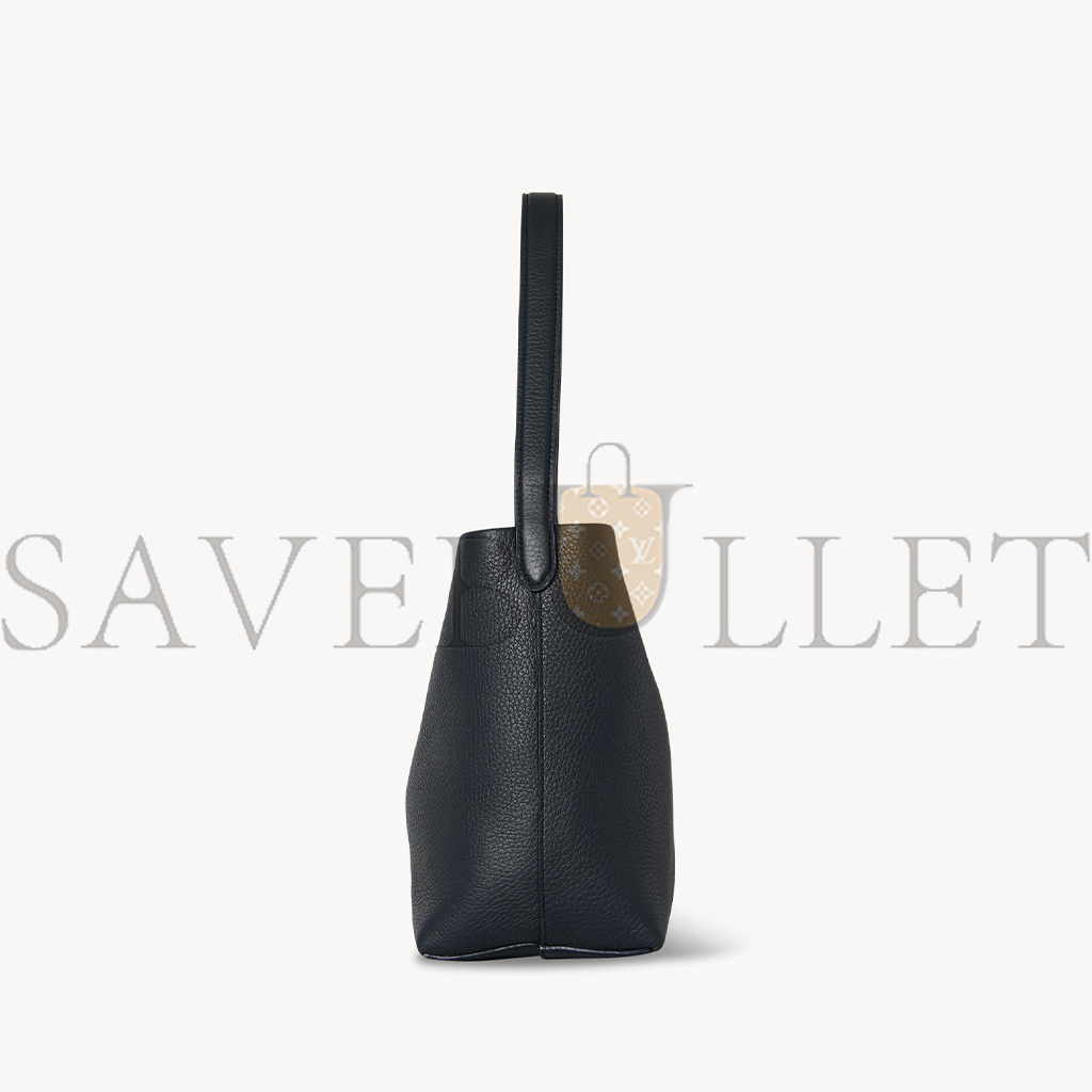 T*e R*w small ns park tote bag in leather virginia blue w1314l129vgbl (25*22*12cm)